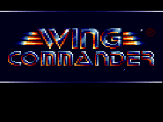 Wing Commander title screen for Super Famicom